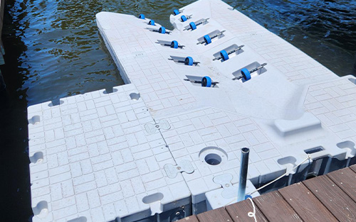 Snap Port drive-on jet ski dock sold by Snap Dock Tampa - in Dunedin Snap Port drive-on jet ski dock sold by Snap Dock Tampa - in Dunedin